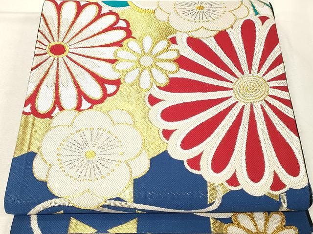 正絹 紋なし色留袖　松原絵、飛翔鳥柄　未使用品155/63 ますいわ屋帯セット 平和屋着物▽六通柄袋帯 向かい鳥更紗花文 金銀糸 正絹 逸品