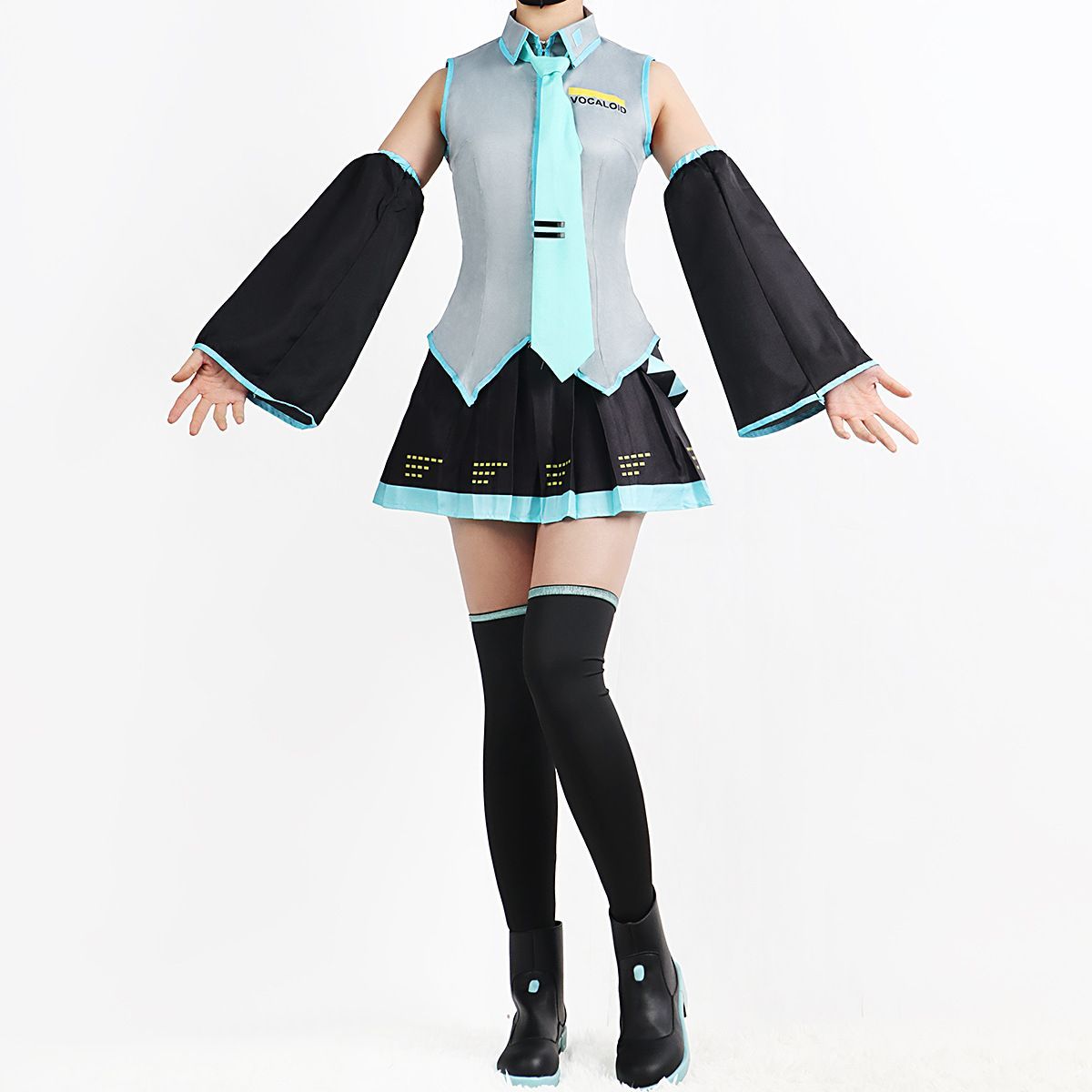 初音未来 MIKU 公式服コスプレ 初音ミク 可愛いデザイン学園祭 文化祭 仮装