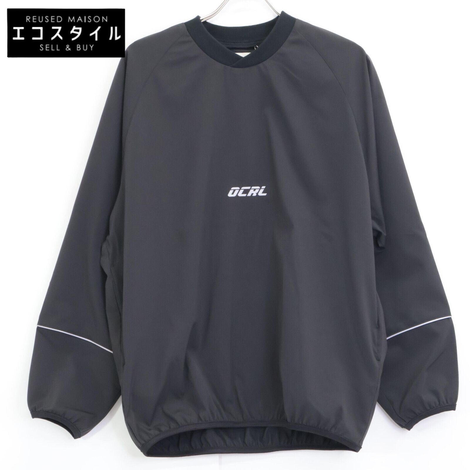 O-0-CHO-RUI.LAB オーレイチョウルイラボ ﾌﾞﾗｯｸ ｵﾌｨｼｬﾙ ﾌﾟﾙｵｰﾊﾞｰ M