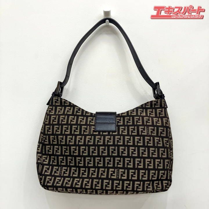 中古美品】FENDI フェンディ ズッカ ズッキーノ マンマバケット