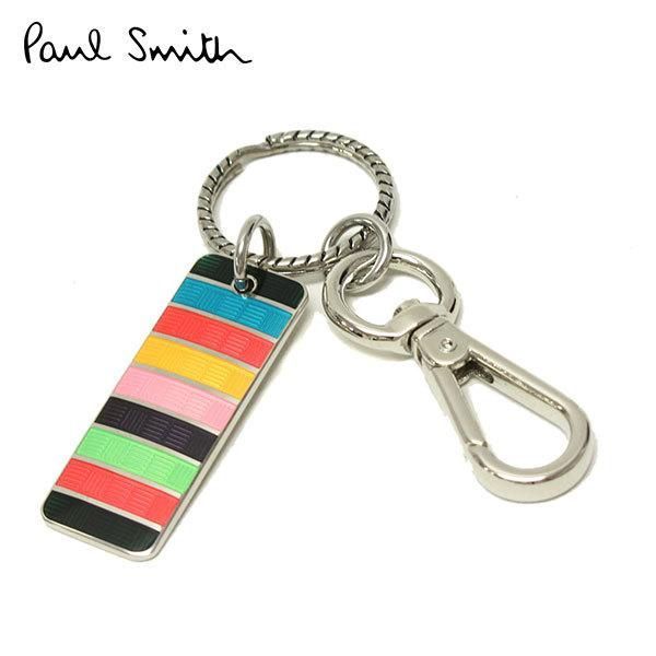 ポール・スミス Paul Smith 【即日発送】 STRIPE TAG キーリング  