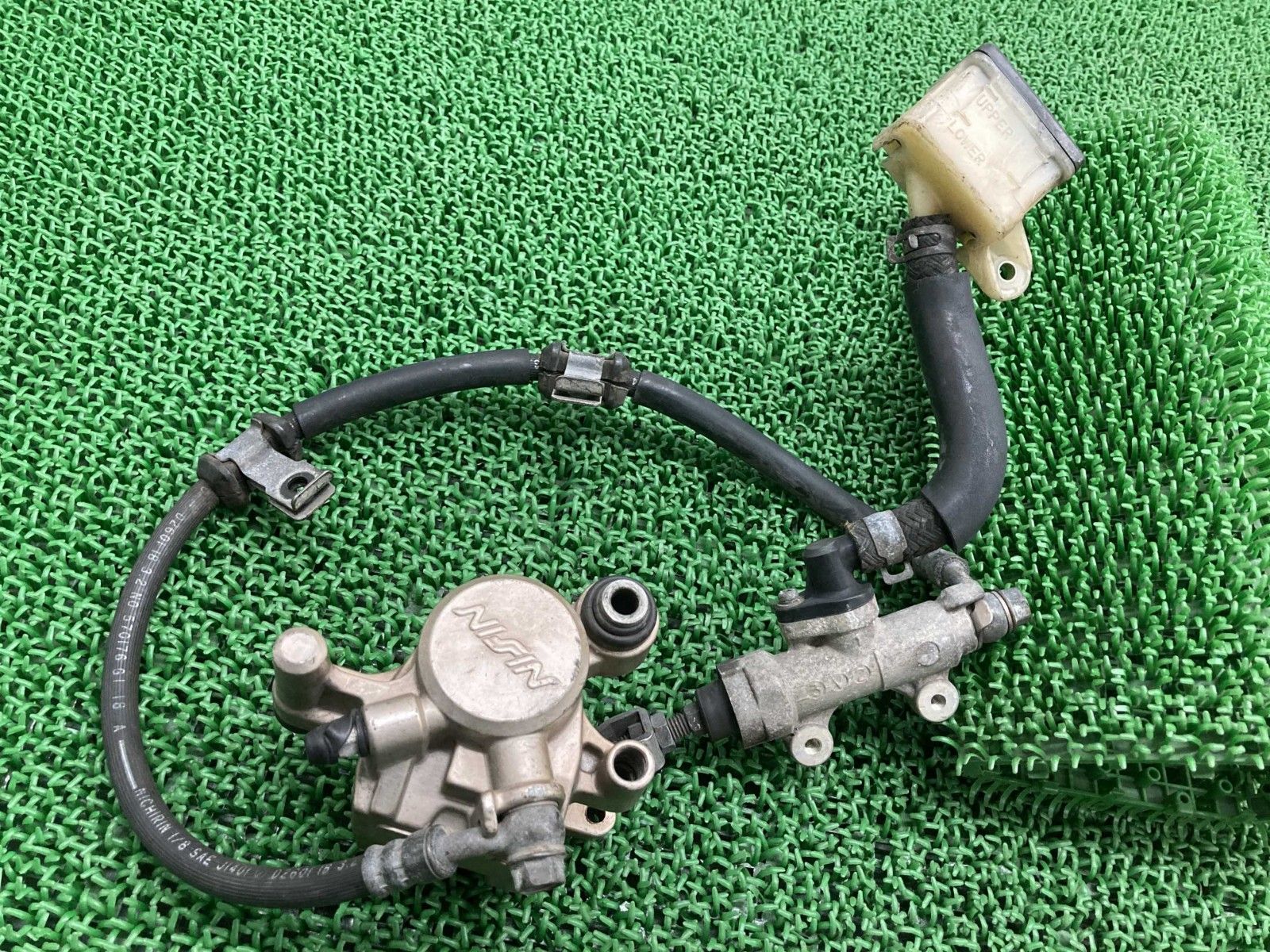 VT250スパーダ リアブレーキキャリパー ホンダ 純正 MC20 SPADA リアブレーキマスター 割れ欠け無し 品薄 品 Df