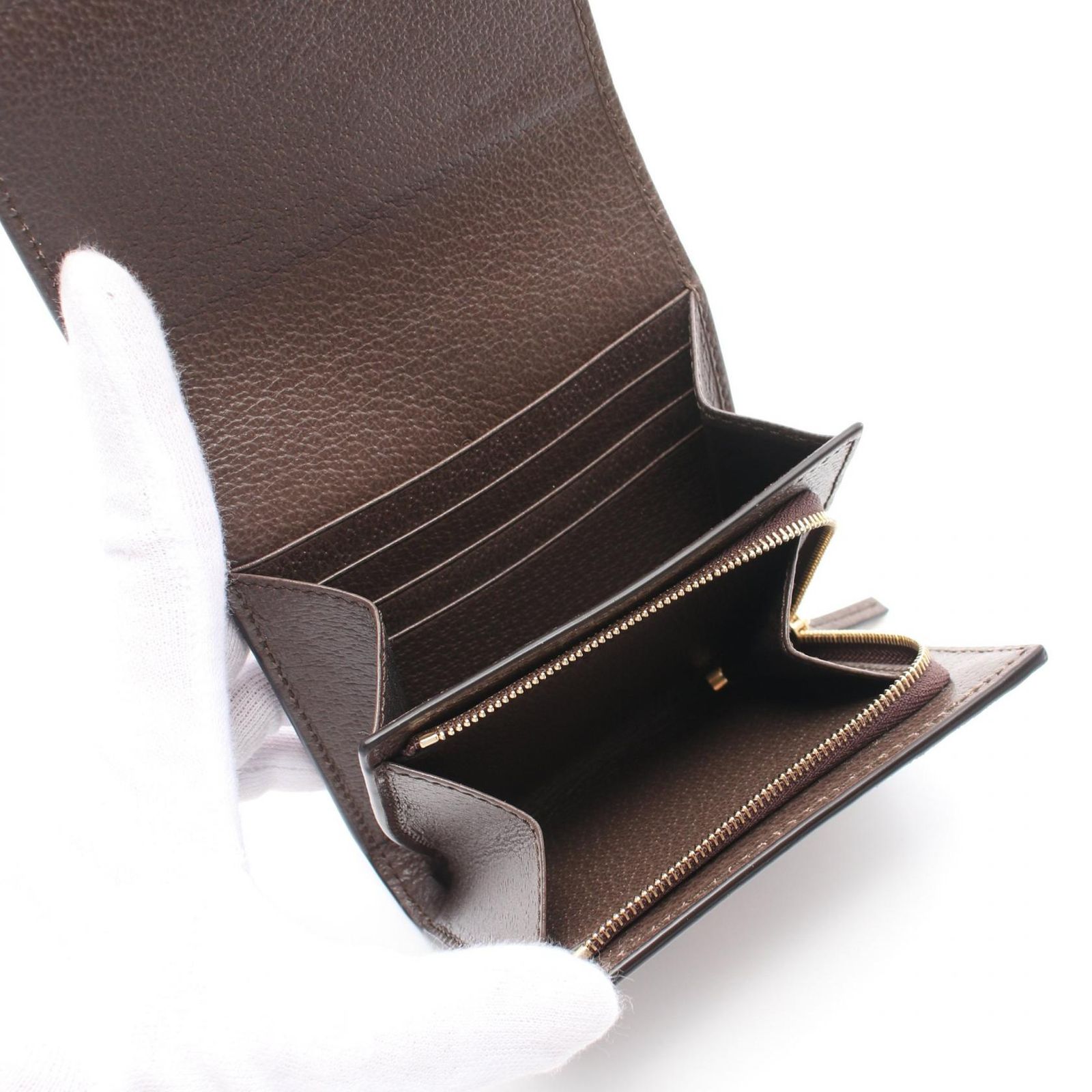 グッチ オフィディア GG ウォレット シェリーライン 二つ折り