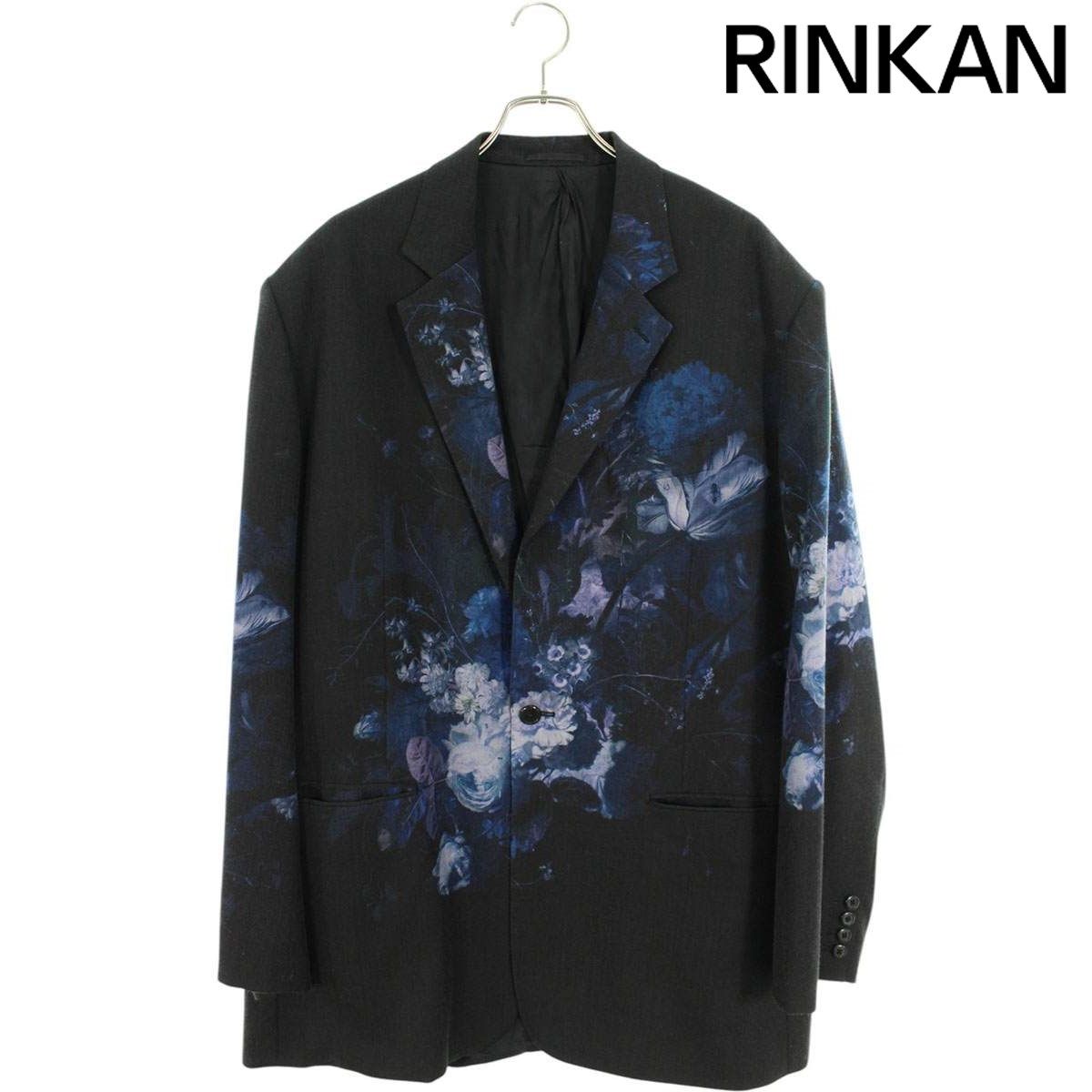 ラッドミュージシャン  19SS  2119-325 WOOL GABARDINE INKJET FLOWER ウールギャバジンフラワージャケット メンズ 46 【2/27～3/18 タイムセール】