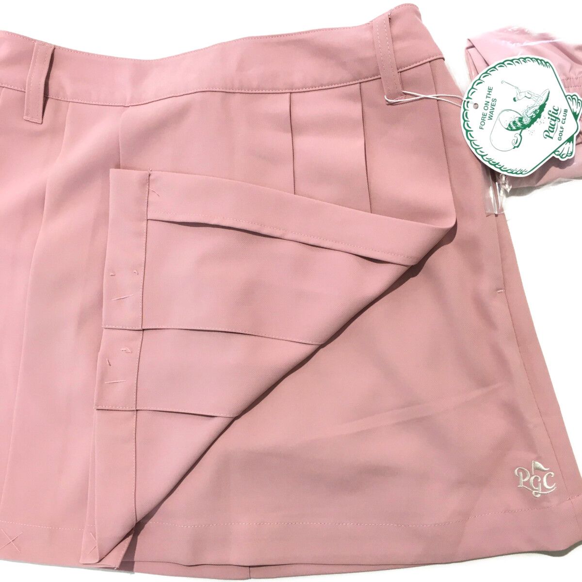 Pacific GOLF CLUB スカート　ピンク M 新品未使用 未使用品 レディース スカート M ピンク パシフィックゴルフ