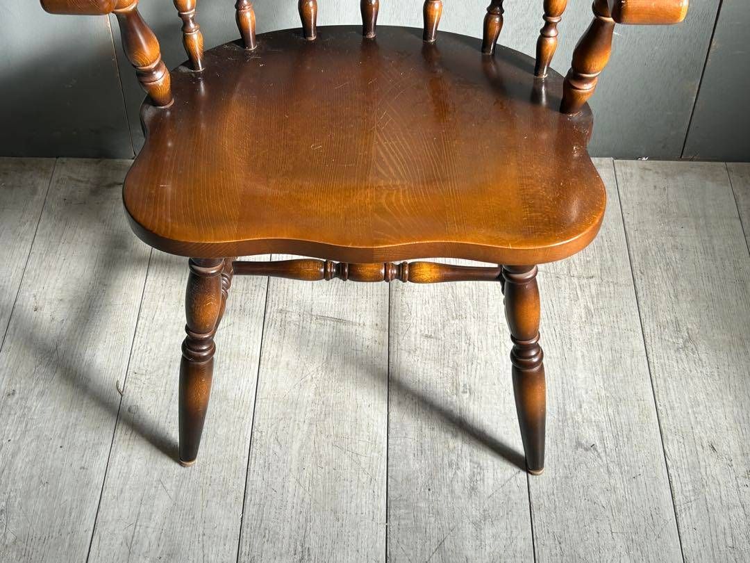 ①飛騨産業 ウィンザーチェア アームチェア ヴィンテージ キャプテン