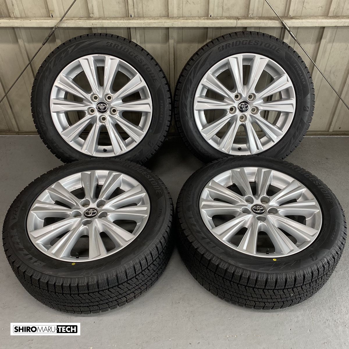 新品タイヤ 235/50R18 97Q BRIDGESTONE ブリヂストン BLIZZAK ブリザック VRX2 中古ホイール トヨタ アルファード純正  18インチ スタッドレス タイヤ タイヤホイールセット 2022年製造 - メルカリ