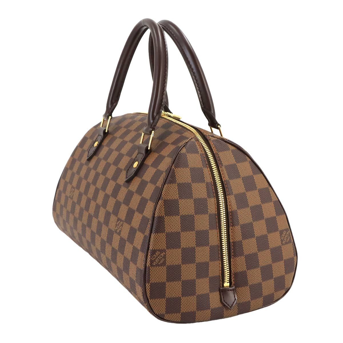 新品同様 ルイ ヴィトン LOUIS VUITTON ダミエ リベラ MM ハンド バッグ エベヌ N41434 ゴールド 金具 90240702 -  メルカリ