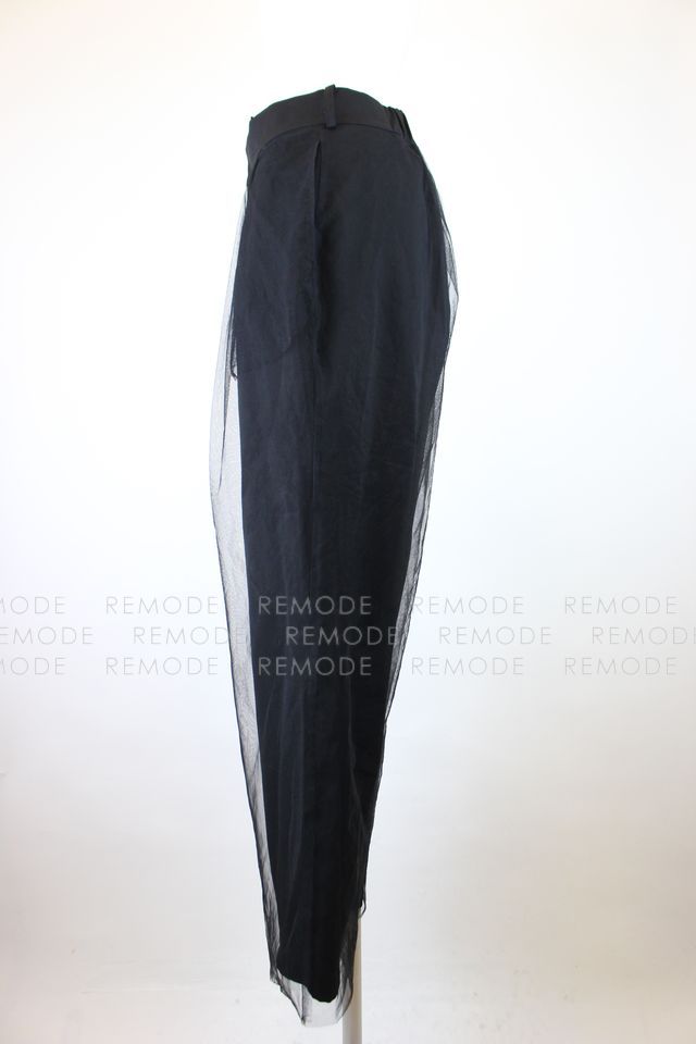 新品SeaRoomlynn Tulle Layeredストレートパンツ M Tulle Layeredストレートパンツ
