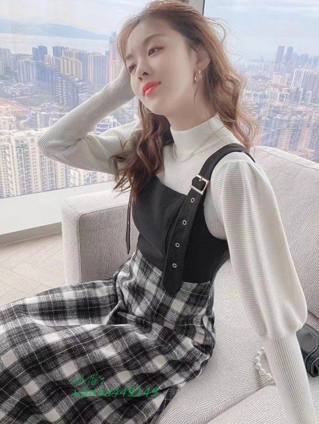 ジャンパースカート 秋冬