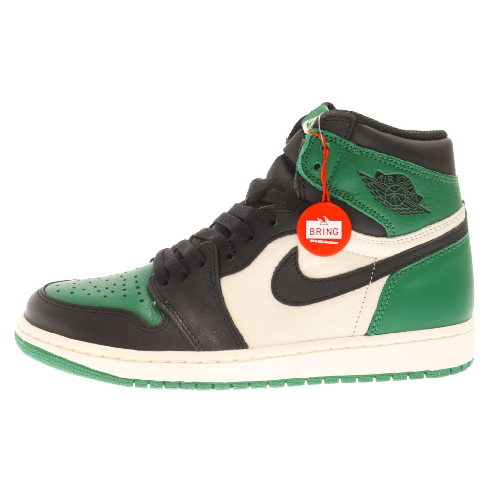 NIKE (ナイキ) AIR JORDAN 1 RETRO HIGH OG PINE GREEN エア ジョーダン 1 レトロ ハイ パイン グリーン  ハイカットスニーカー グリーン US8 555088-302