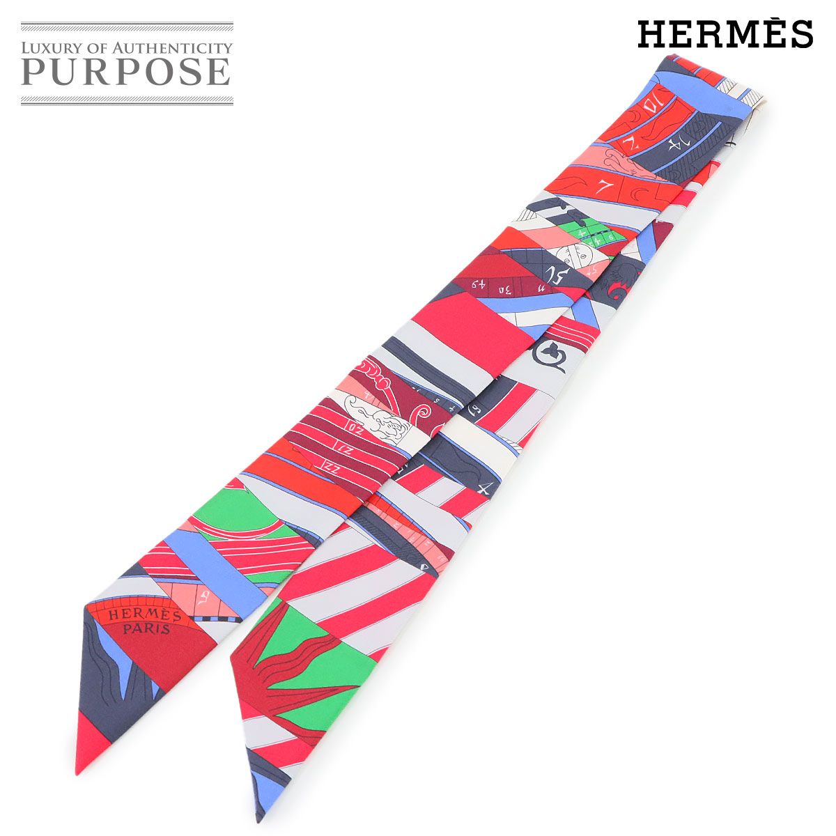 新品同様 エルメス HERMES ツイリー スカーフ Astrologie Nouvelle