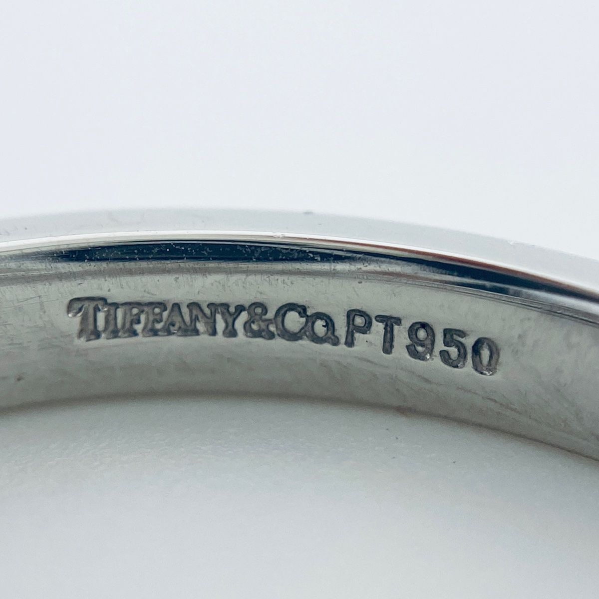 ティファニー TIFFANY&Co. ハーフエタニティ リング プラチナ 指輪 