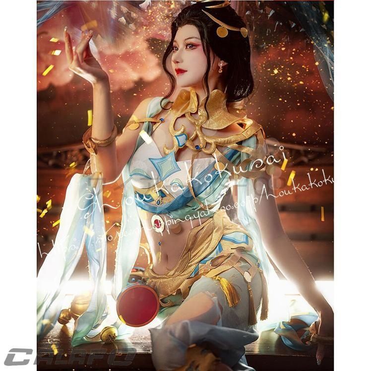 王者栄耀 風 貂蝉 コスプレ衣装 誕生日 cosplay コスチューム 変身 仮装 変装 パーティ 忘年会 映画