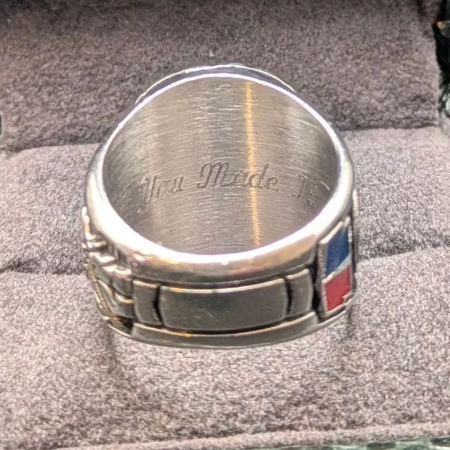 バルフォア社 CEL ワイオミング州 国家警備隊 18号 カレッジリング バルフォア社 CEL ワイオミング州 国家警備隊 カレッジリング 18