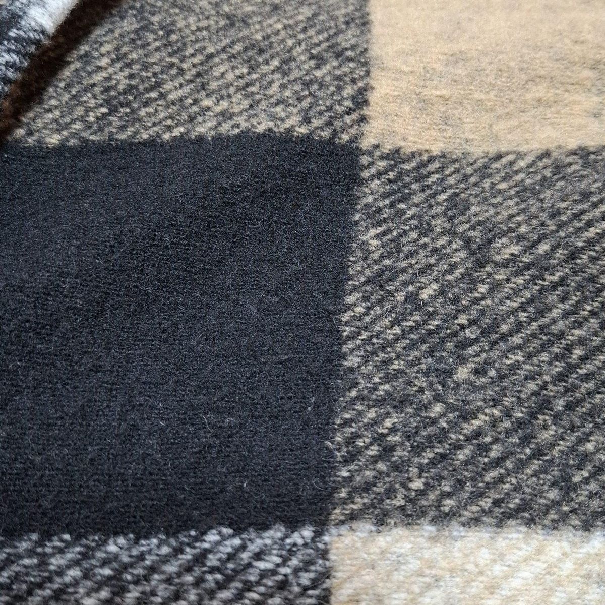 WOOLRICH(ウールリッチ) コート サイズXS レディース - 黒×ベージュ  