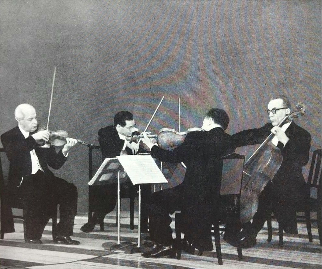 レア ブダペスト四重奏団 日本公演パンフレット 1954年 昭和29年 日本 