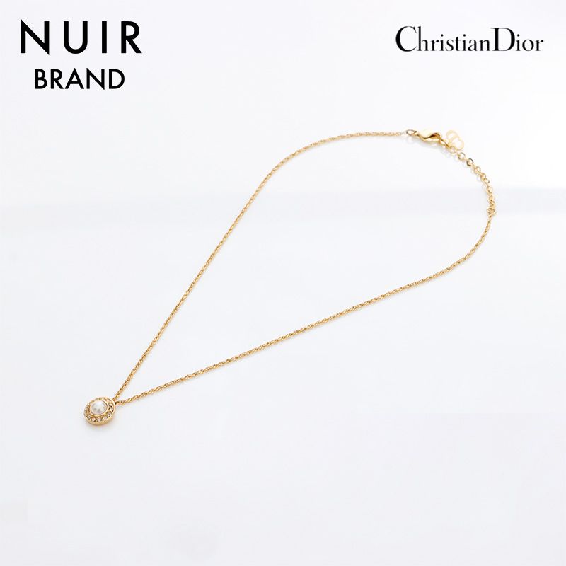 Christian Dior クリスチャンディオール ネックレス パール