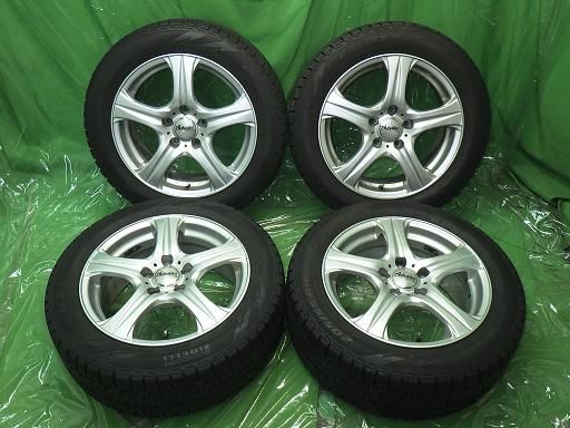 【中古】スタッドレス ADVANTI 16インチ ピレリ アイスアシンメトリコ