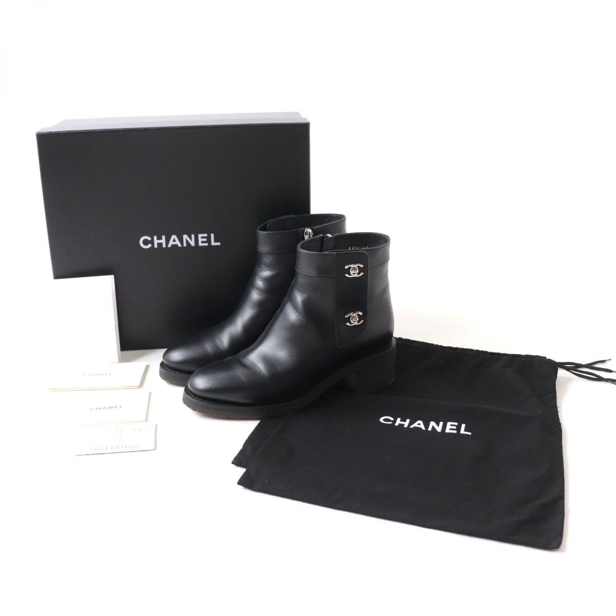 美品◎伊製 CHANEL シャネル G31204 レディース ココマーク