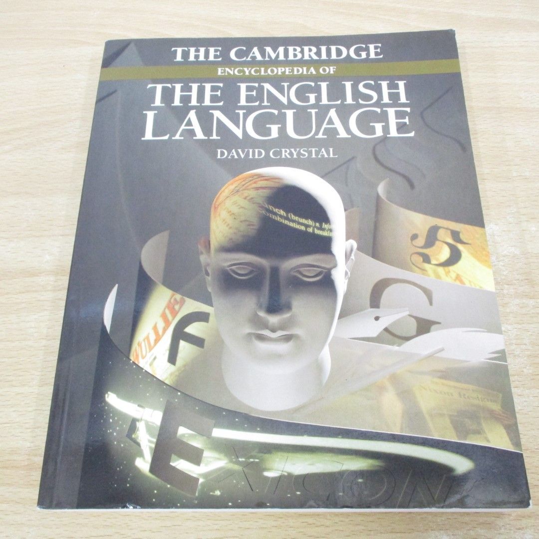 ▲01)【同梱不可】The Cambridge Encyclopedia of the English Language/ケンブリッジ英語事典/洋書/A