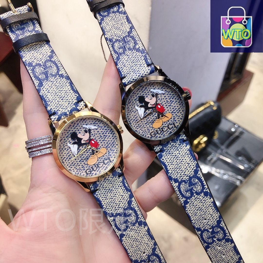 今日特価！Gucci【古】2020×Disney 最新コラボ限定版腕時計-WTO