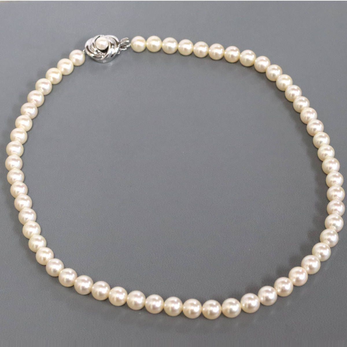 パールネックレス 約7.2-7.3mm