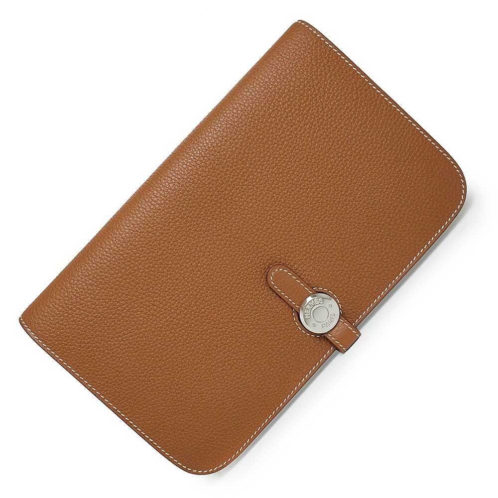 HERMES エルメス ドゴン GMロングウォレット長財布 ちいさ 小銭入れ付  