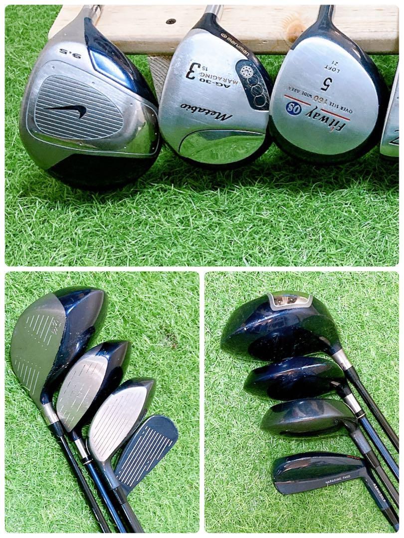 M4.ナイキ 初心者オススメ ゴルフクラブ メンズセット 右利き - メルカリ