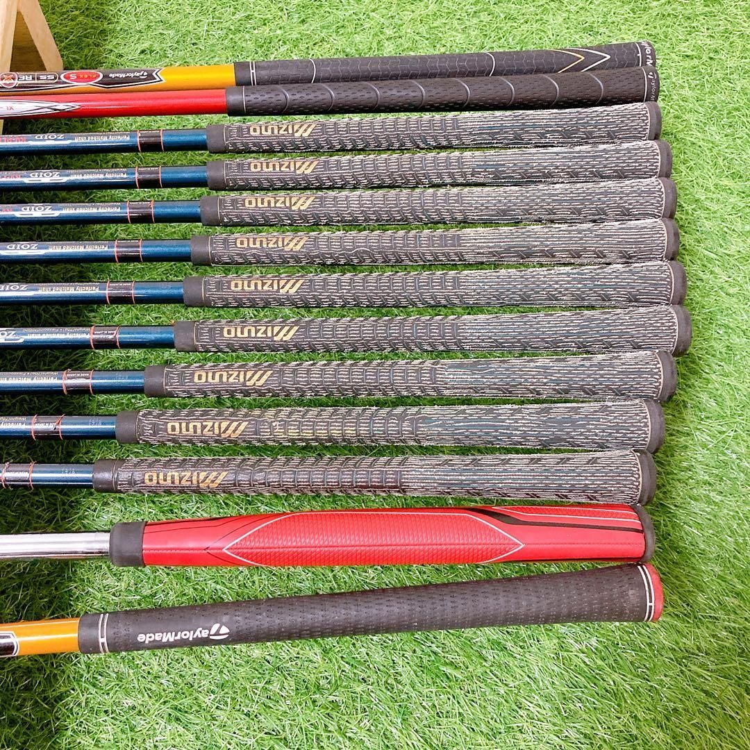 2.テーラーメイド　ルコック　初心者オススメ　ゴルクラブ　メンズセット　13本 2.テーラーメイド ルコック 初心者オススメ ゴルクラブ メンズセット