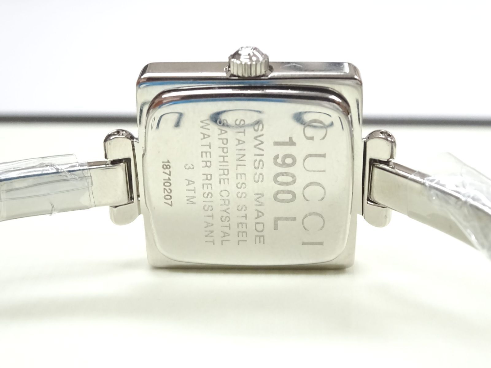GUCCI グッチ 1900L バングルウォッチ 新品電池交換済 BROOCH時計修理工房
