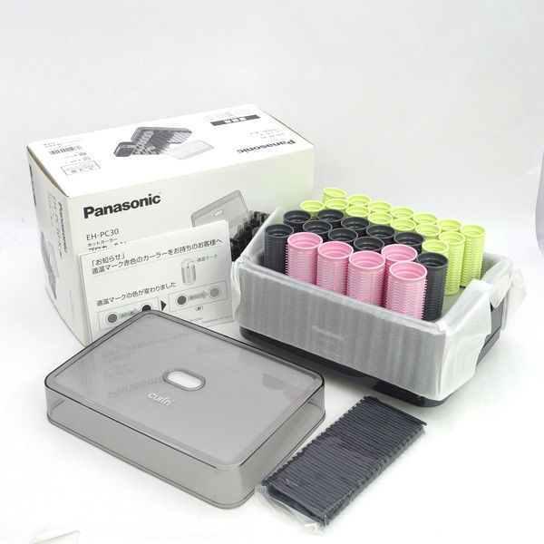 Panasonic | パナソニック ◆ホットカーラー プロカールン 業務用 黒 EH-PC30-K 家電 ♥