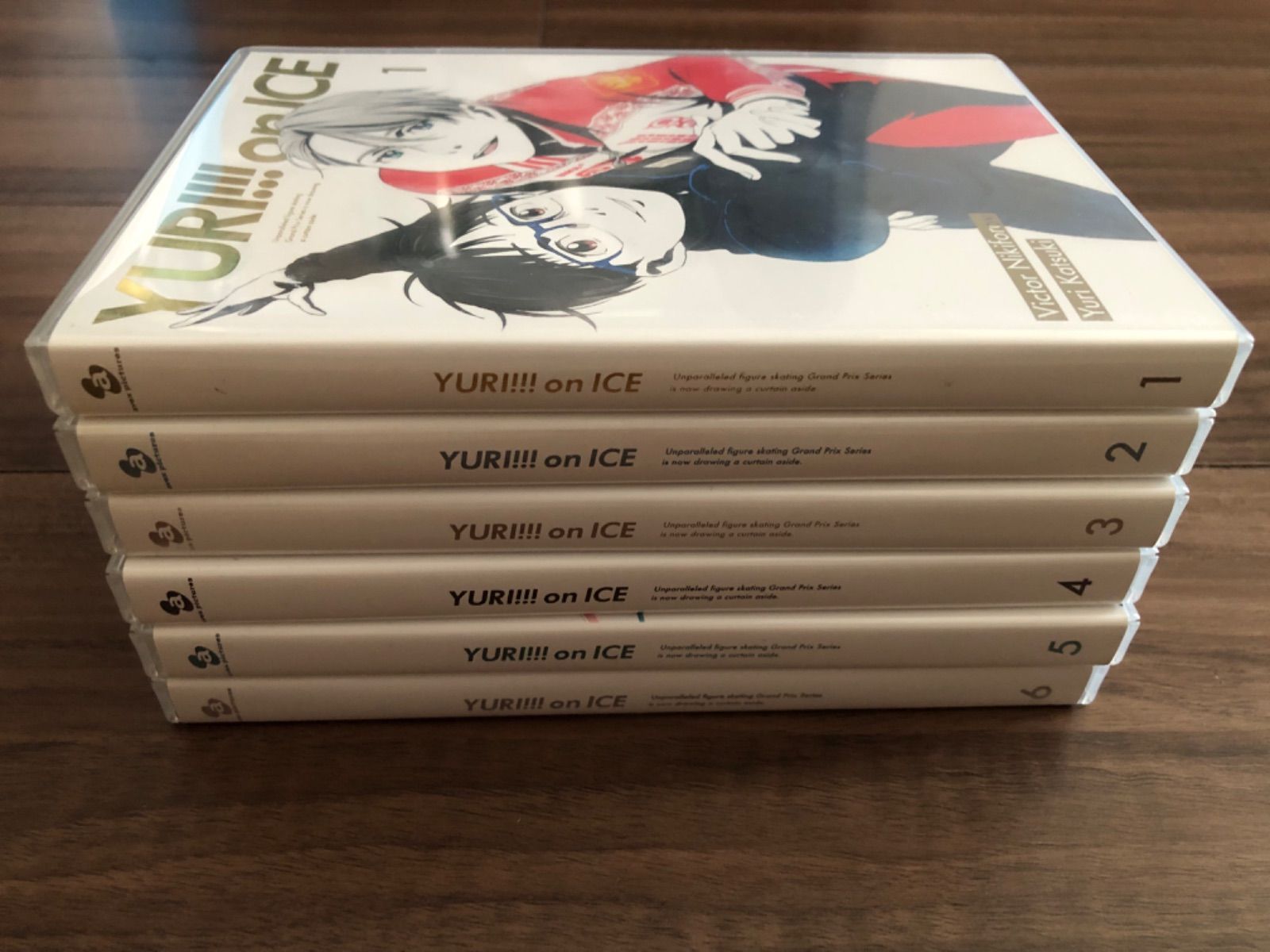 【Riyu】ユーリ6冊セット ユーリ on ICE 全6巻+アニメイト全巻購入特典 全巻収納BOXセット
