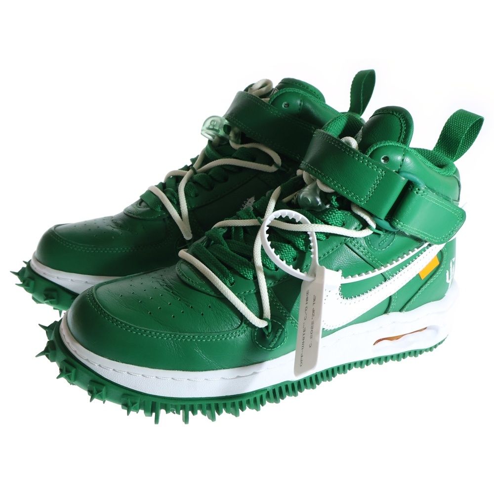 NIKE (ナイキ) ×Off-White AIR FORCE 1 MID SP LTHR Pine Green
