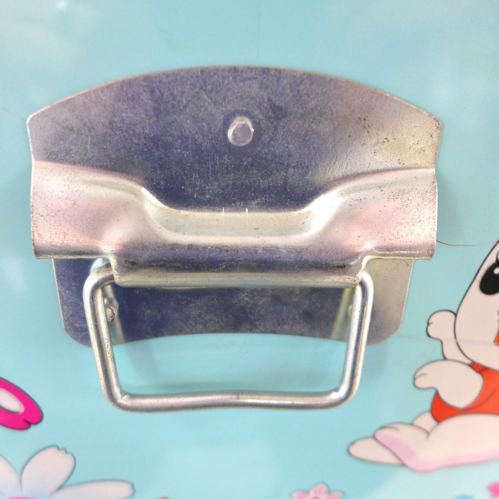 昭和レトロ 丸金製缶 ブリキ衣装ケース うさぎ バンビ 公田店