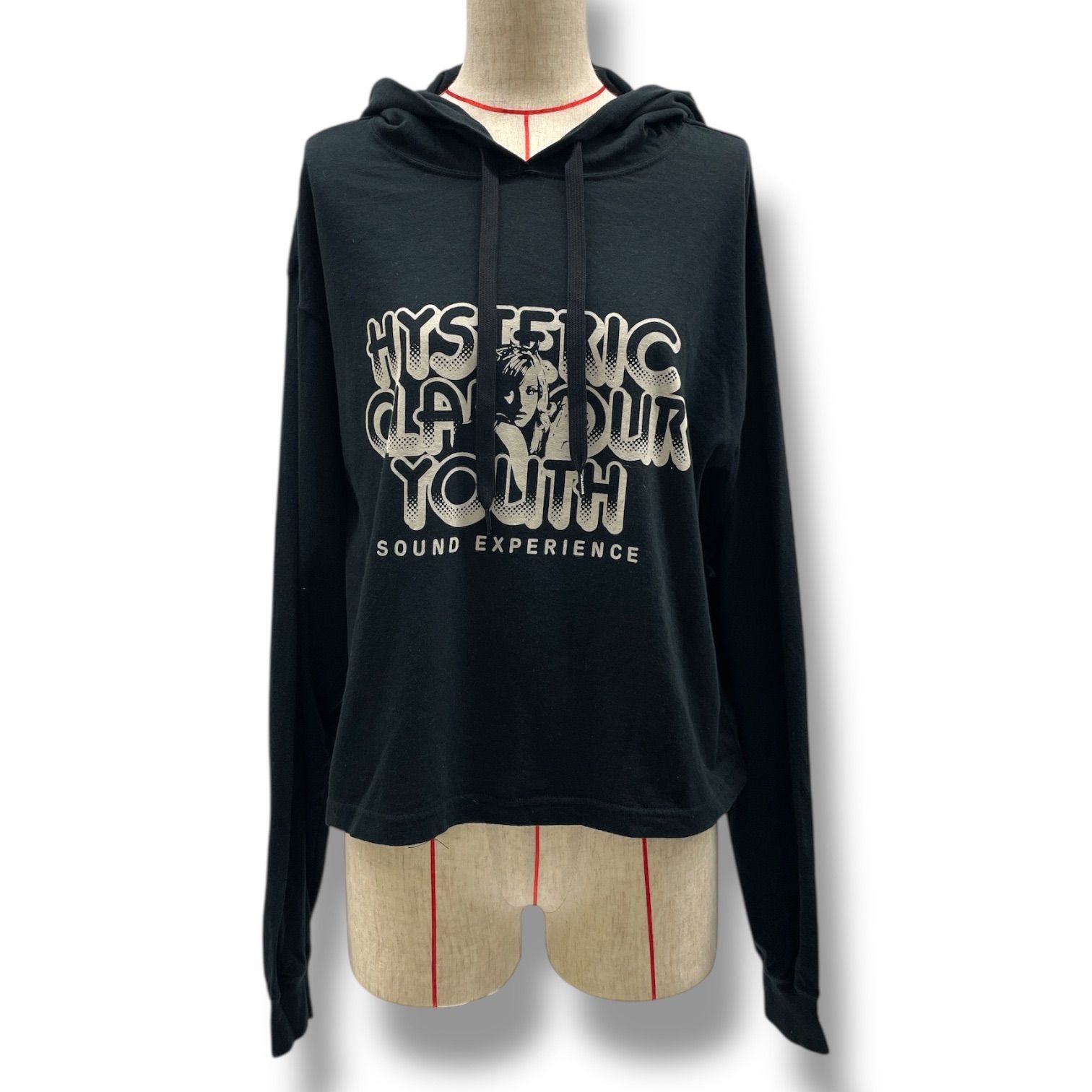 HYSTERIC GLAMOUR ヒステリックグラマー HG YOUTH ショートパーカー 