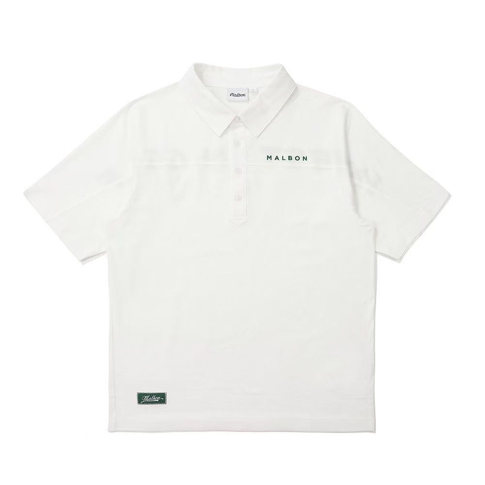 malbon golf マルボンゴルフ ポロシャツ ゴルフウェア 半袖