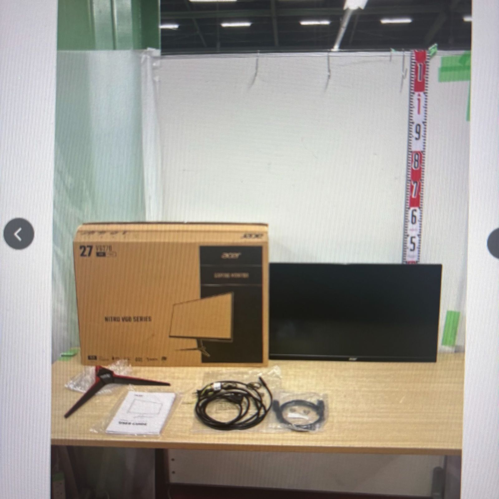 Acer ゲーミングモニター Nitro VG270Sbmiipfx 27インチ ブラック 黒