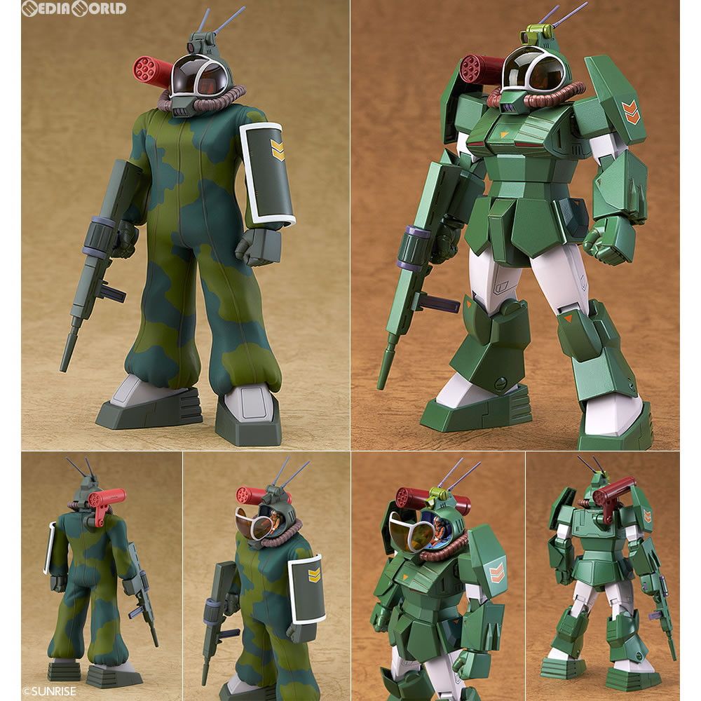 Max Factory - COMBAT ARMORS MAX EX-04 1/72 Scale ソルティック H8 ラウンドフェイサー 軽量型 コンバーチブルキット 太陽の牙ダグラム プラモデル マックスファクトリー 太陽の牙ダグラム COMBAT ARMORS MAX EX-04 1/72 Scale ソル