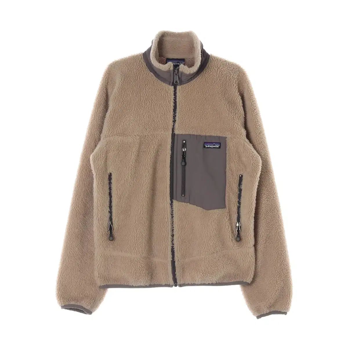 XS patagonia パタゴニア レトロ X フリース ベージュ クラシック ジップアップジャケット