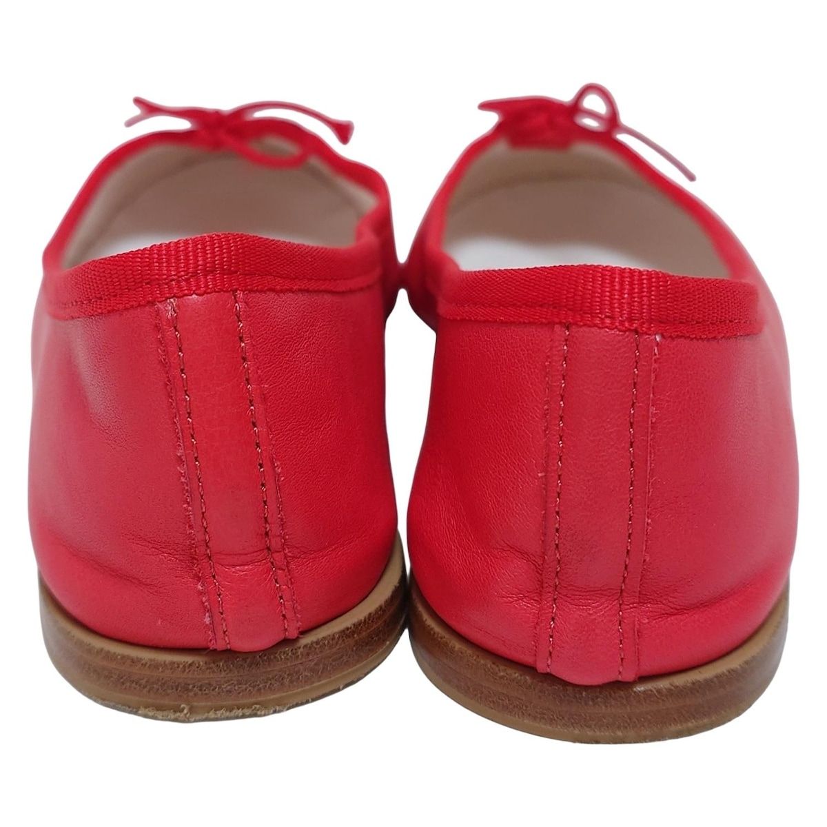 即日発送 repetto(レペット) フラットシューズ レッド - レディース 37 バレエ