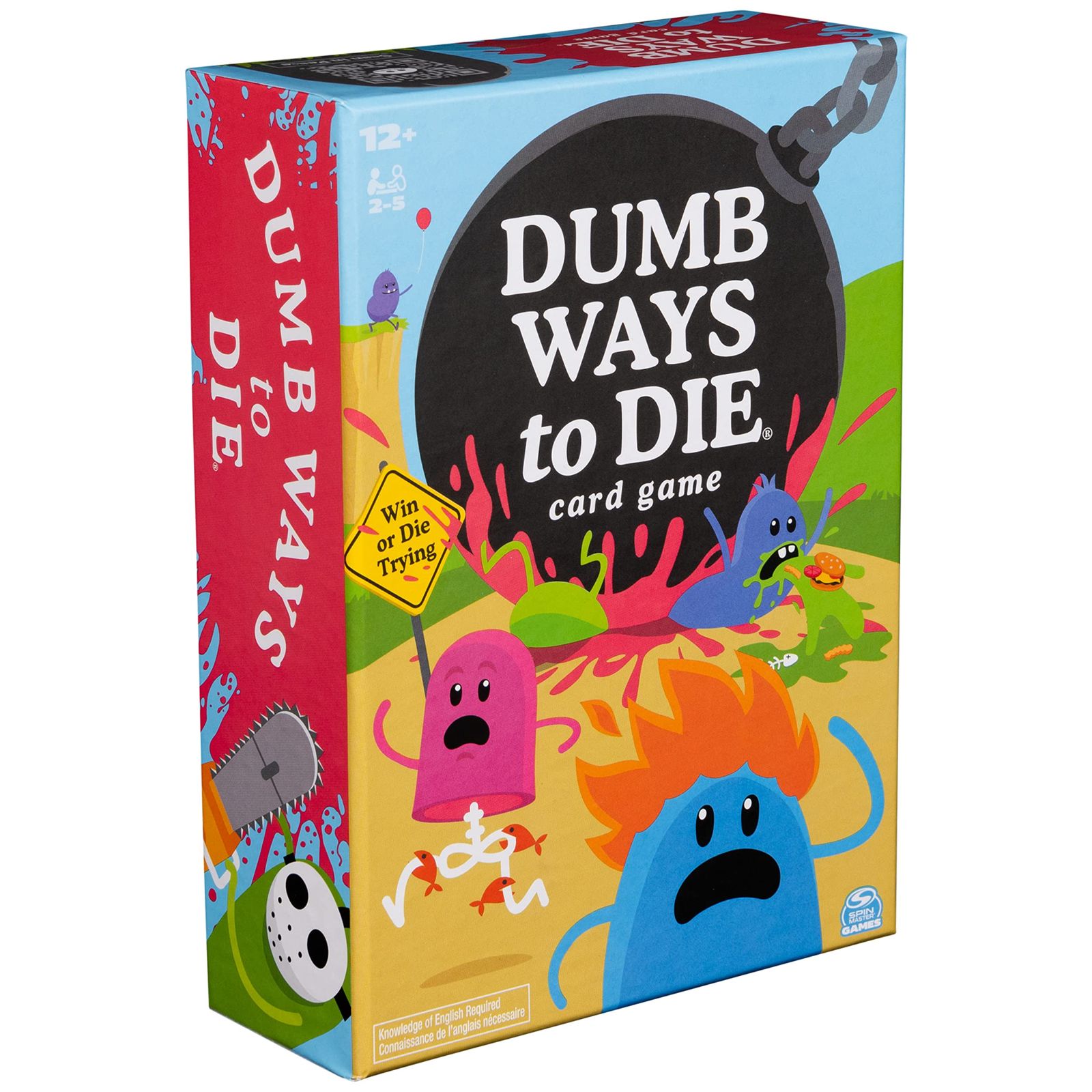 Spin Master Games Dumb Ways to Dieカードゲーム ウイルスビデオに基づいたカードゲーム 大人用 パーティーゲーム  アダルトゲーム 楽しいゲーム 家族や子供向け 12歳以上 - メルカリ