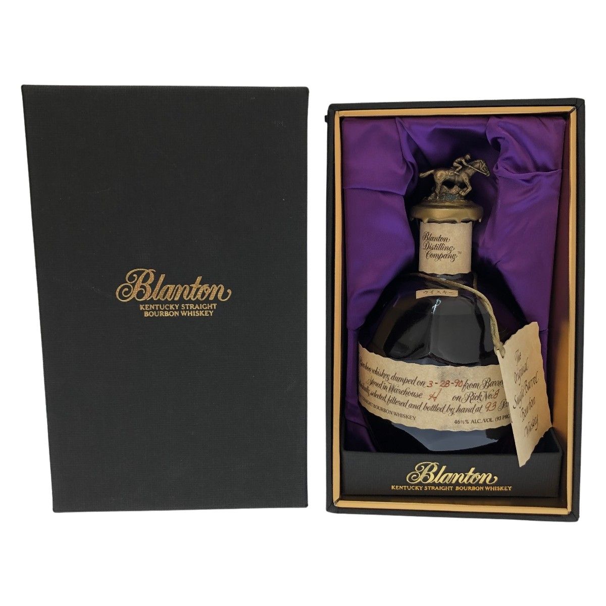 □□Blanton ブラントン バーボンウイスキー 宝酒造 750ml 46.5％ 未開
