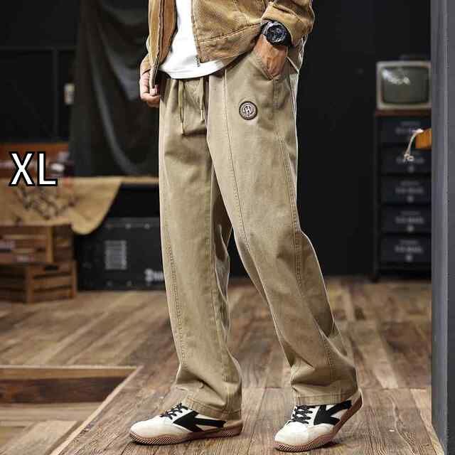 [XL]秋冬 コーデ メンズ 服 シンプル ファッション オシャレ 大人 かっこいい 大きいサイズ ストリート 紳士服 アメリカン レトロ  ヘビーデューティ ベルベット ワークパンツ ストレート レ 秋冬 コーデ メンズ  服 シンプル ファッション オシャレ 大人 かっこいい 大きいサイズ ストリート 紳士服  アメリカン ベルベット ジーンズ ベルト パンツ