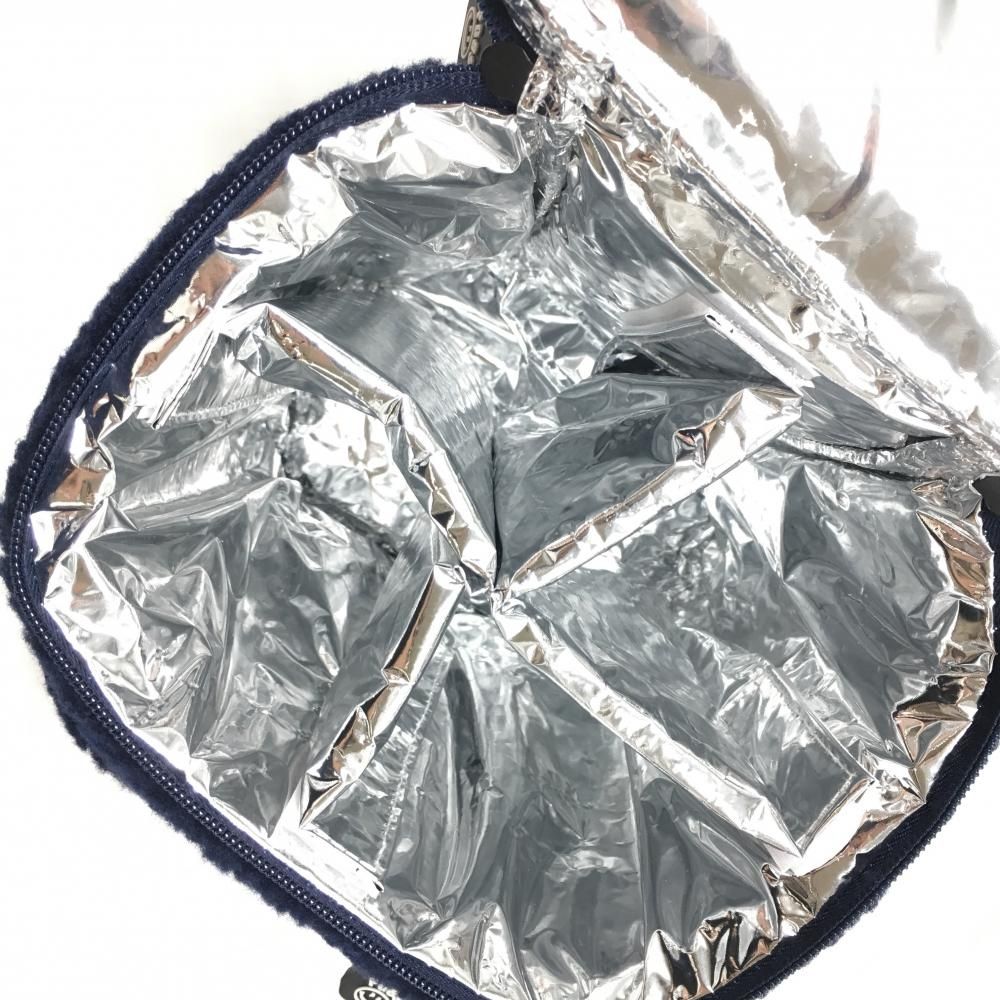 超美品】パーリーゲイツ 2WAY保冷カートバッグ ネイビー ボア