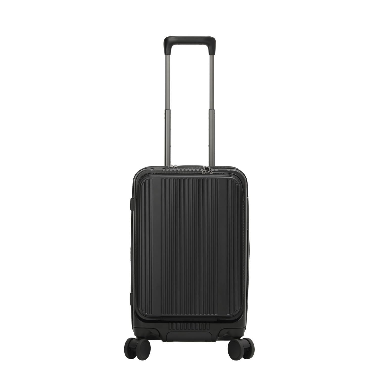 フロントオープン BS 拡張機能付き City Inter 37~43L スーツケース 37L バーマス