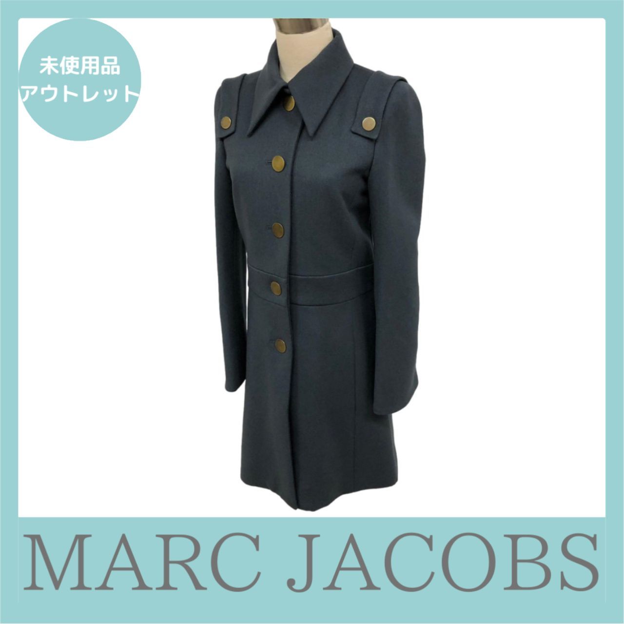 MARC JACOBS マークジェイコブス コート ロングコート 2 サイズ - メルカリ