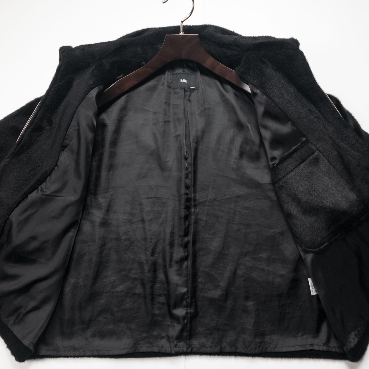 美品】HARE ハレ BIGカラ－ ファー ブルゾン Sサイズ オーバーサイズ 