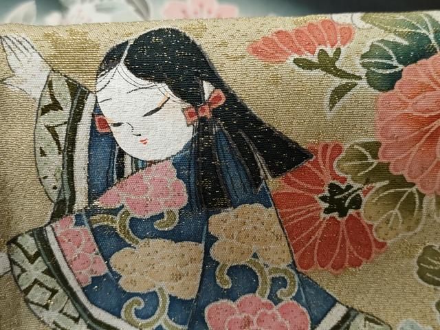 ひ*ろ様 着物 色留袖 正絹 作家物 華やかな花 一つ紋 U-8364 ひ*ろ様 着物 色留袖 正絹 作家物 華やかな花 一つ紋