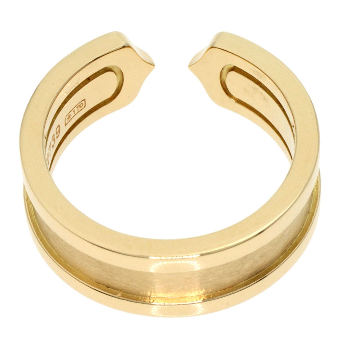 CARTIER カルティエ C2リング #49 リング・指輪 K18YG Cartier カルティエ リング ダイヤ ダイヤモンド 2C ドゥーブルC